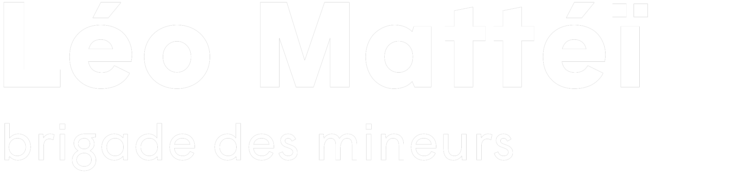 Léo Mattéï, brigade des mineurs